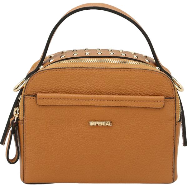 pochette Imperial marrone tinta unita