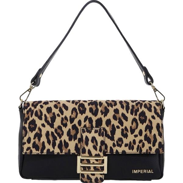 borse a spalla Imperial blu animalier