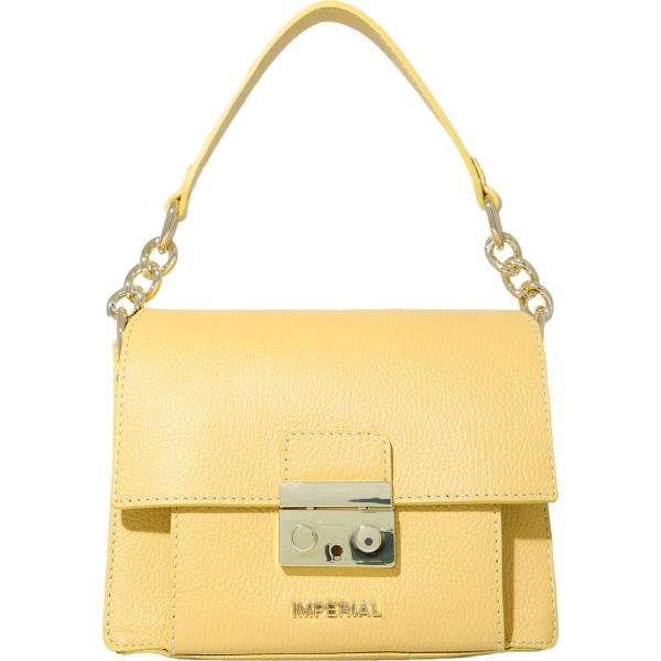 pochette Imperial giallo tinta unita