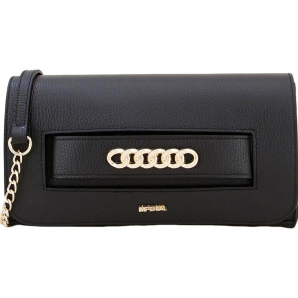 pochette Imperial nero tinta unita