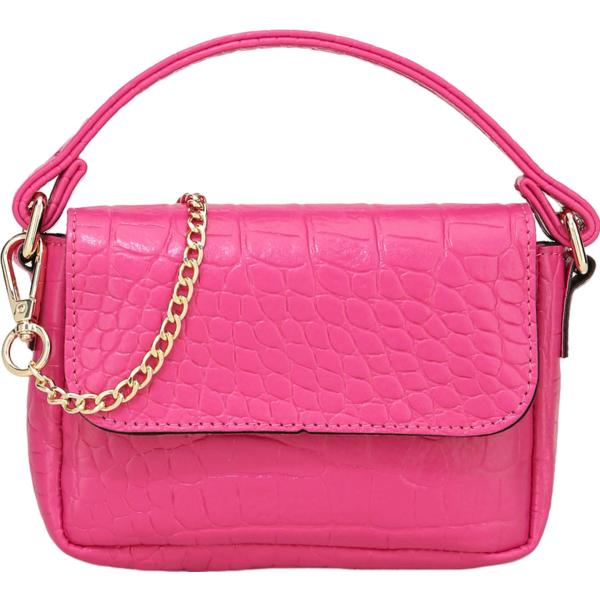 pochette Imperial rosa tinta unita