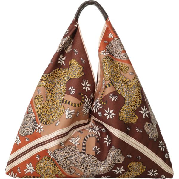 borse a mano Imperial marrone geometrica