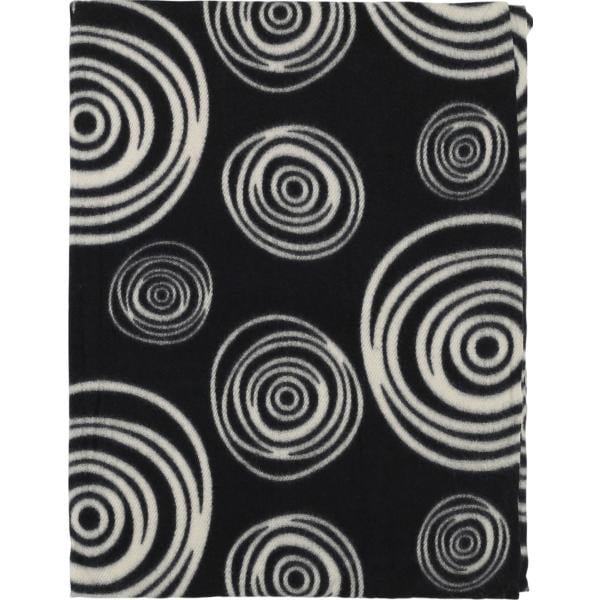 foulard Imperial nero con stampe