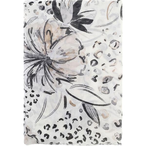 sciarpe e foulard Imperial grigio a fiori
