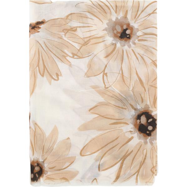 sciarpe e foulard Imperial marrone a fiori