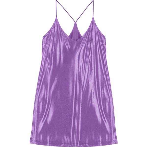 vestiti corti Imperial viola tinta unita