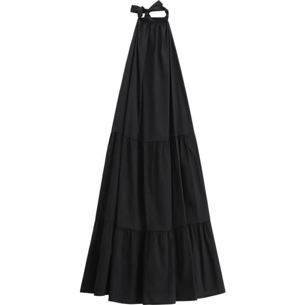 vestiti midi/longuette Imperial nero tinta unita