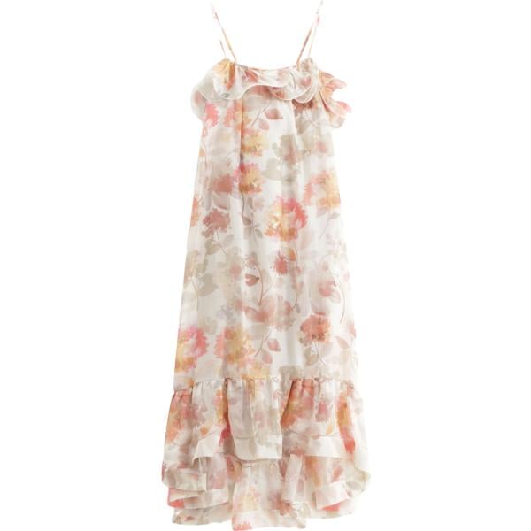 vestiti lunghi Imperial bianco a fiori