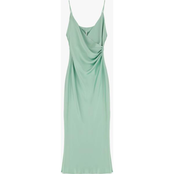 vestiti midi/longuette Imperial verde tinta unita