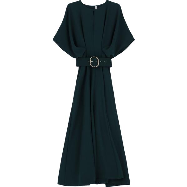 vestiti midi/longuette Imperial blu tinta unita