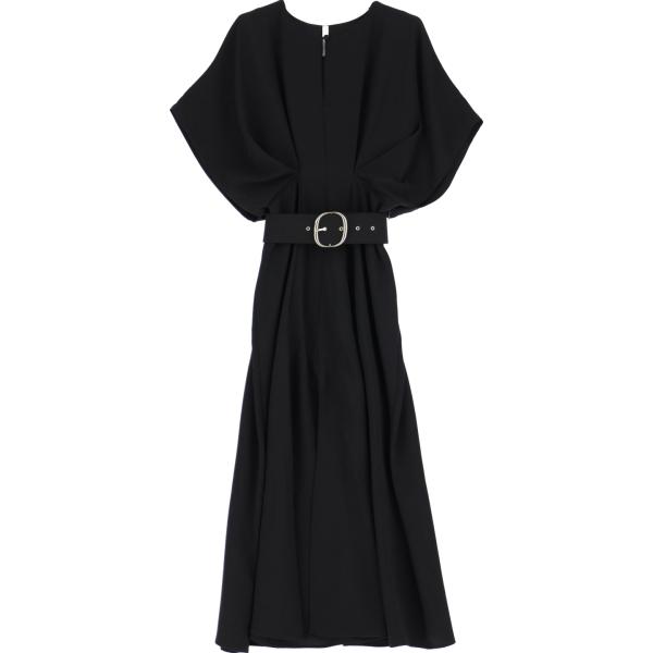 vestiti midi/longuette Imperial nero tinta unita