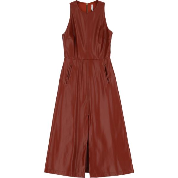 vestiti midi/longuette Imperial rosso tinta unita