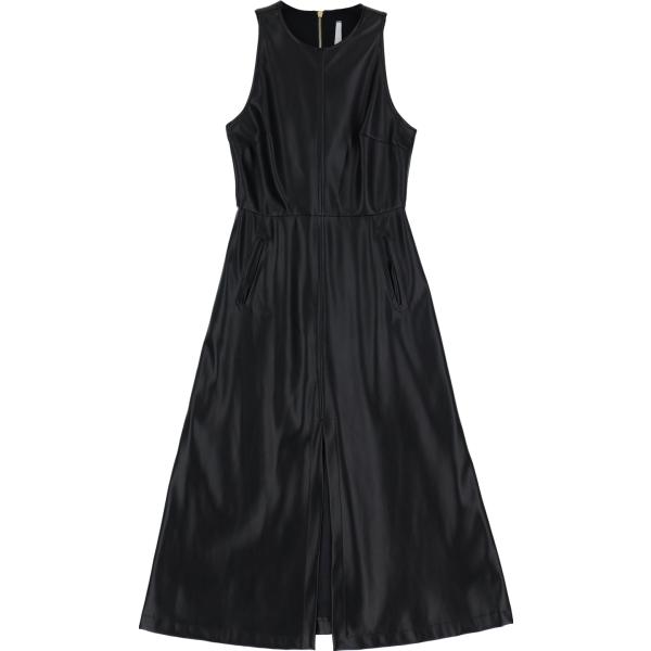 vestiti midi/longuette Imperial nero tinta unita