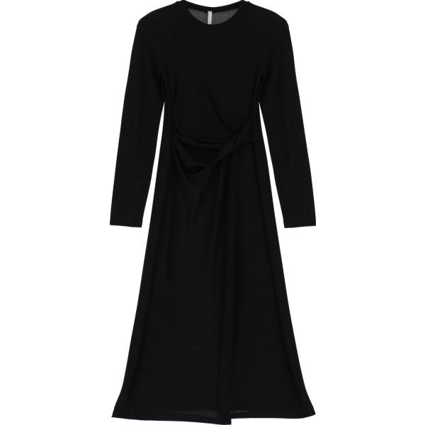 vestiti midi/longuette Imperial nero tinta unita