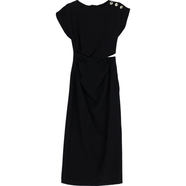 vestiti midi/longuette Imperial nero