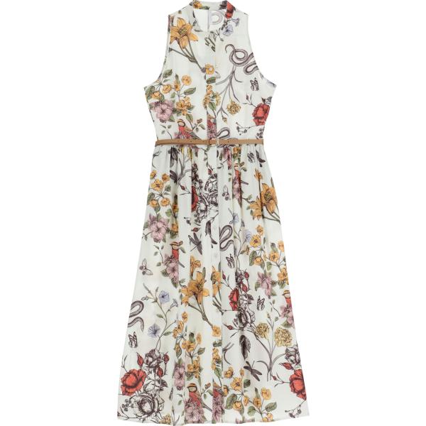 vestiti lunghi Imperial bianco a fiori