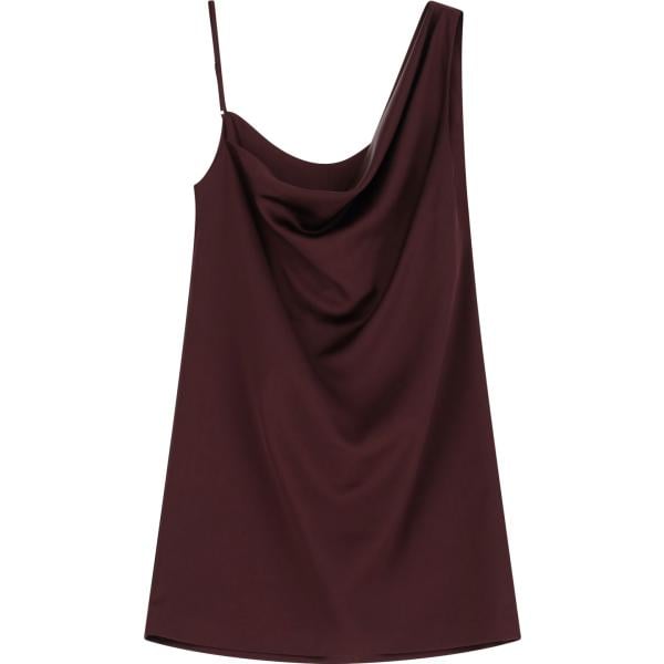 vestiti asimmetrici Imperial marrone