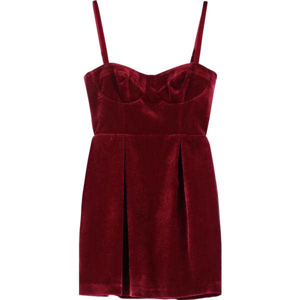 vestiti corti Imperial rosso