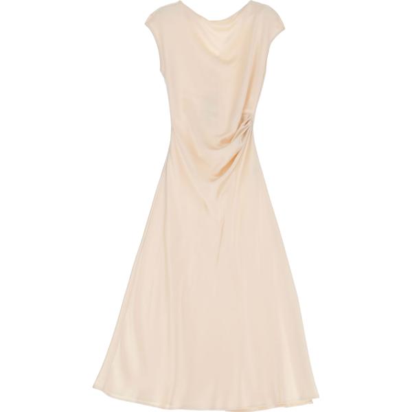 vestiti midi/longuette Imperial bianco tinta unita
