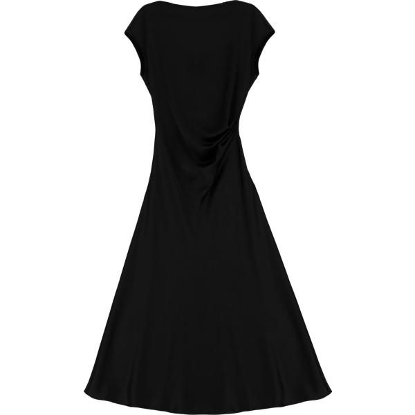 vestiti midi/longuette Imperial nero tinta unita