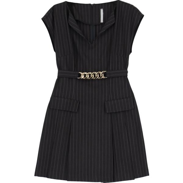vestiti corti Imperial nero a righe