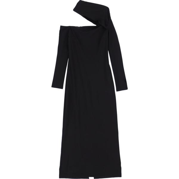 vestiti midi/longuette Imperial nero tinta unita