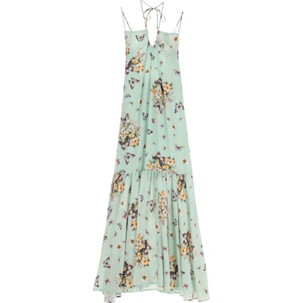 vestiti lunghi Imperial verde a fiori