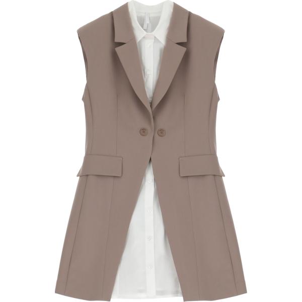 vestiti senza maniche Imperial marrone