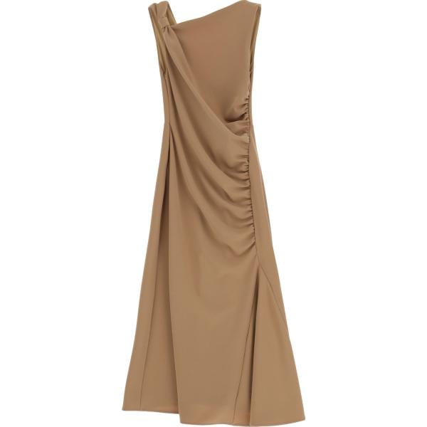 vestiti asimmetrici Imperial marrone