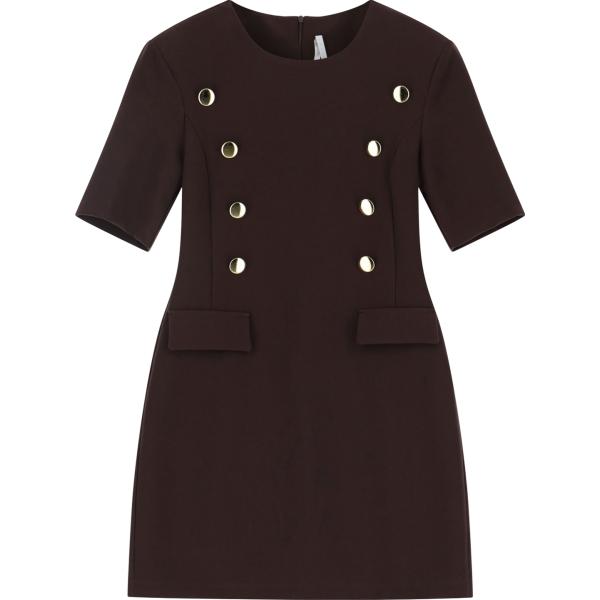 vestiti corti Imperial nero tinta unita