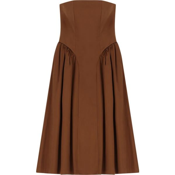 vestiti midi/longuette Imperial marrone
