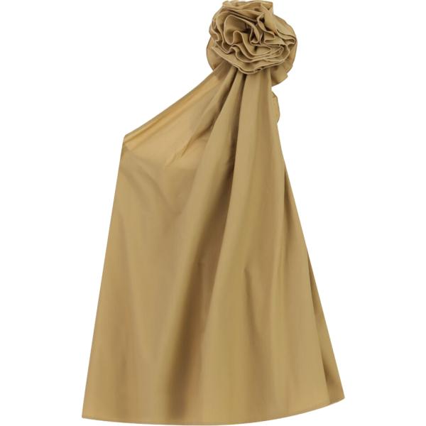 vestiti asimmetrici Imperial giallo a fiori