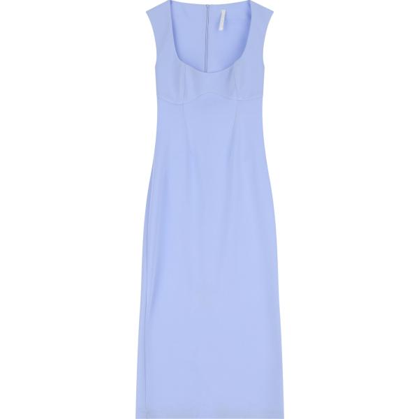 vestiti midi/longuette Imperial blu tinta unita