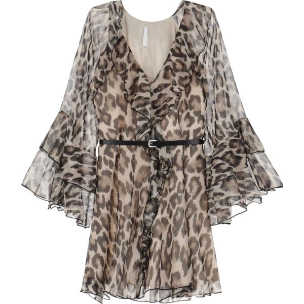 vestiti corti Imperial marrone con stampe