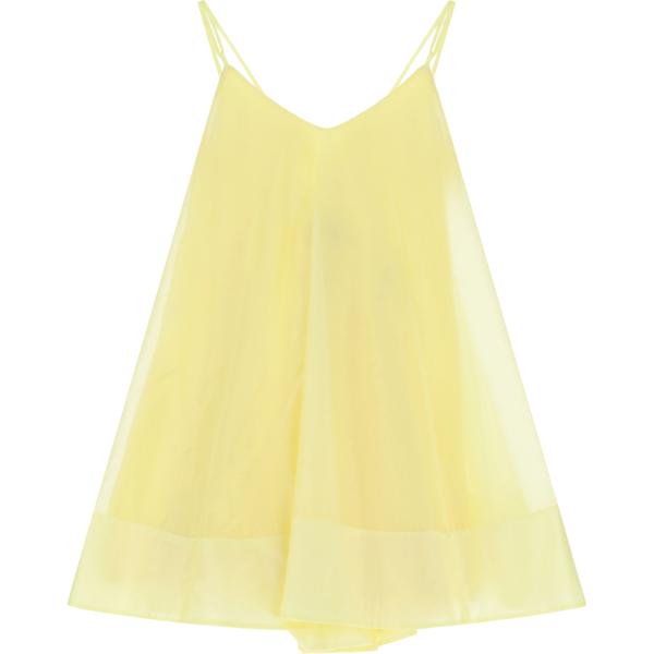 vestiti corti Imperial giallo