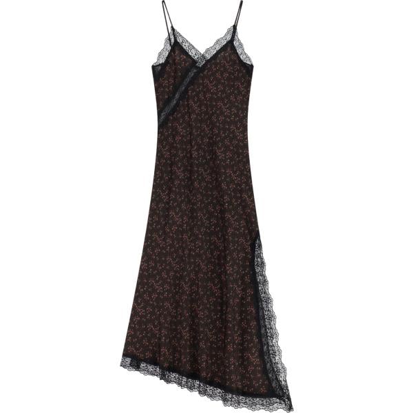 vestiti lunghi Imperial nero con stampe