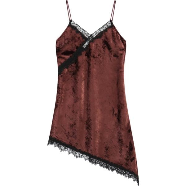 vestiti asimmetrici Imperial marrone