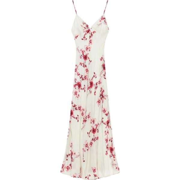 vestiti lunghi Imperial bianco a fiori