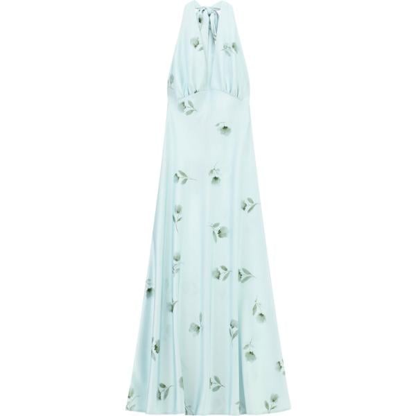 vestiti lunghi Imperial blu con stampe