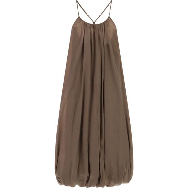 vestiti lunghi Imperial marrone con stampe