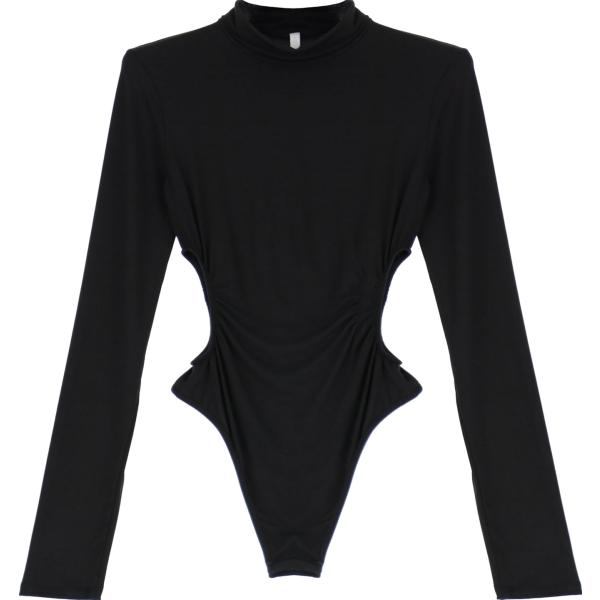 body Imperial nero tinta unita