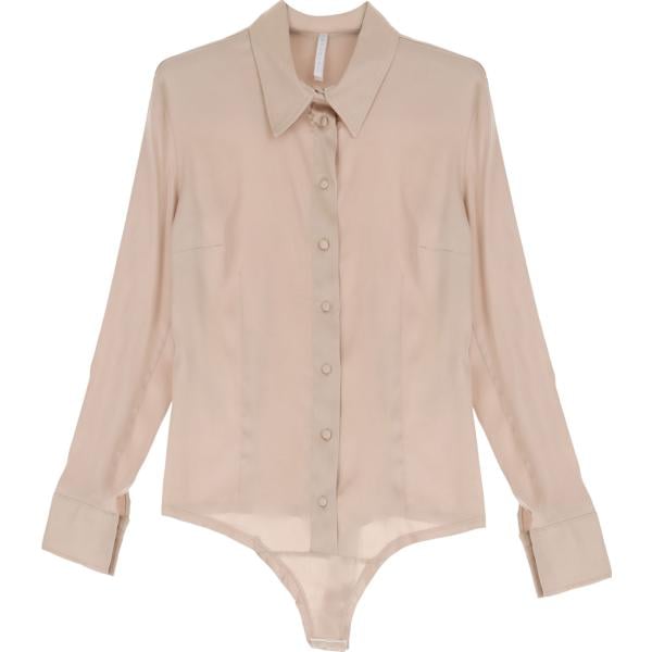 body Imperial rosa tinta unita