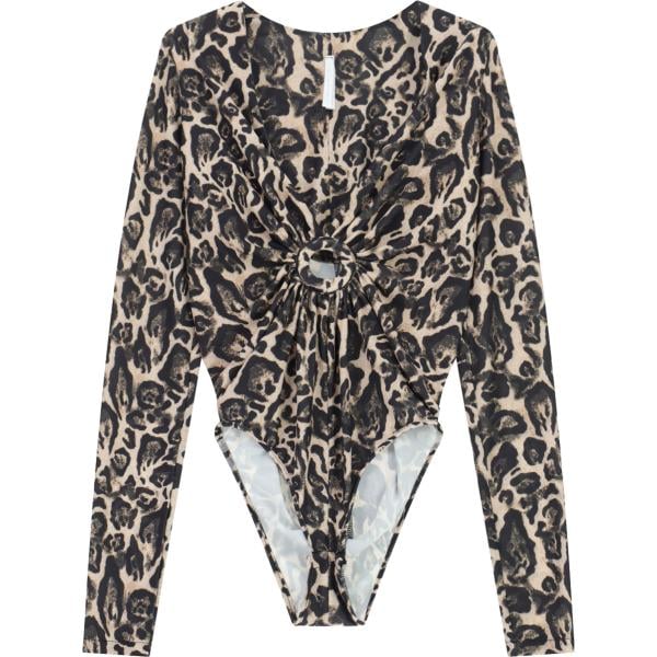 body Imperial grigio animalier