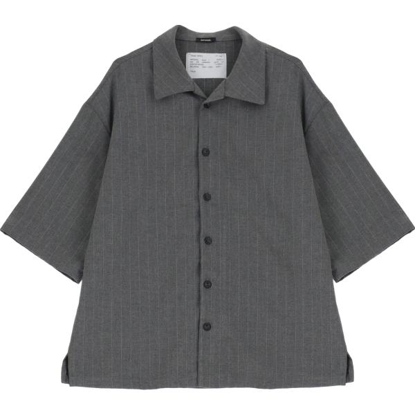 camicie a manica corta Imperial grigio a righe