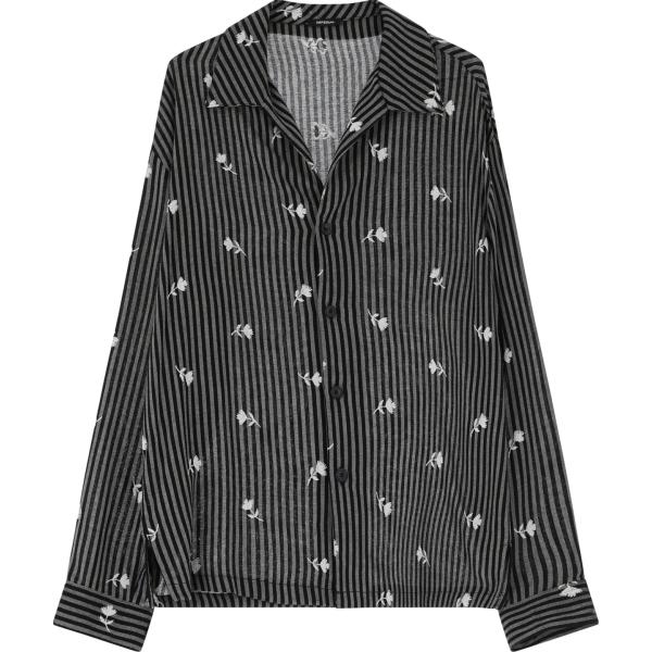 camicie Imperial grigio con stampe