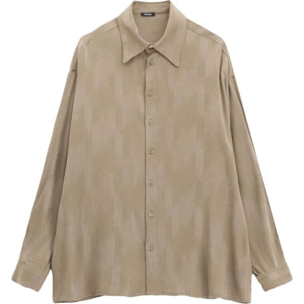 camicie Imperial marrone con stampe