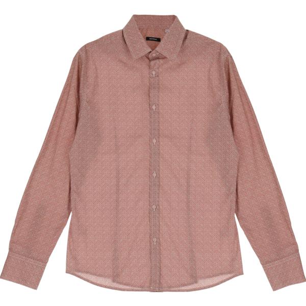 camicie Imperial marrone geometrica
