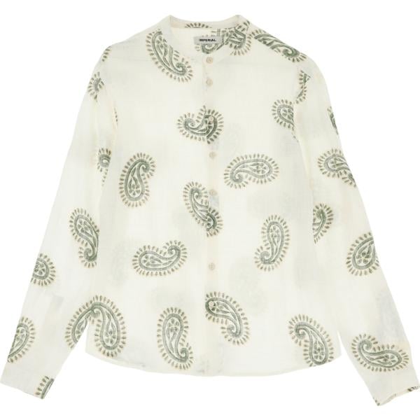 camicie Imperial bianco paisley