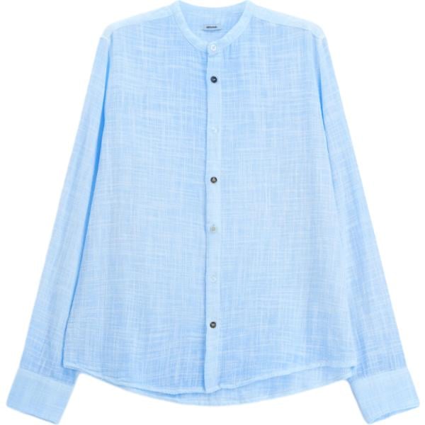 camicie Imperial blu geometrica