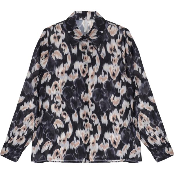 camicie Imperial nero a fiori